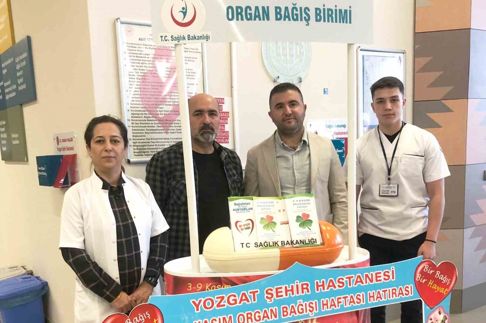 Başhekim Kozan, sağlık çalışanlarını ve vatandaşları organ bağışı gönüllüsü olmaya davet etti