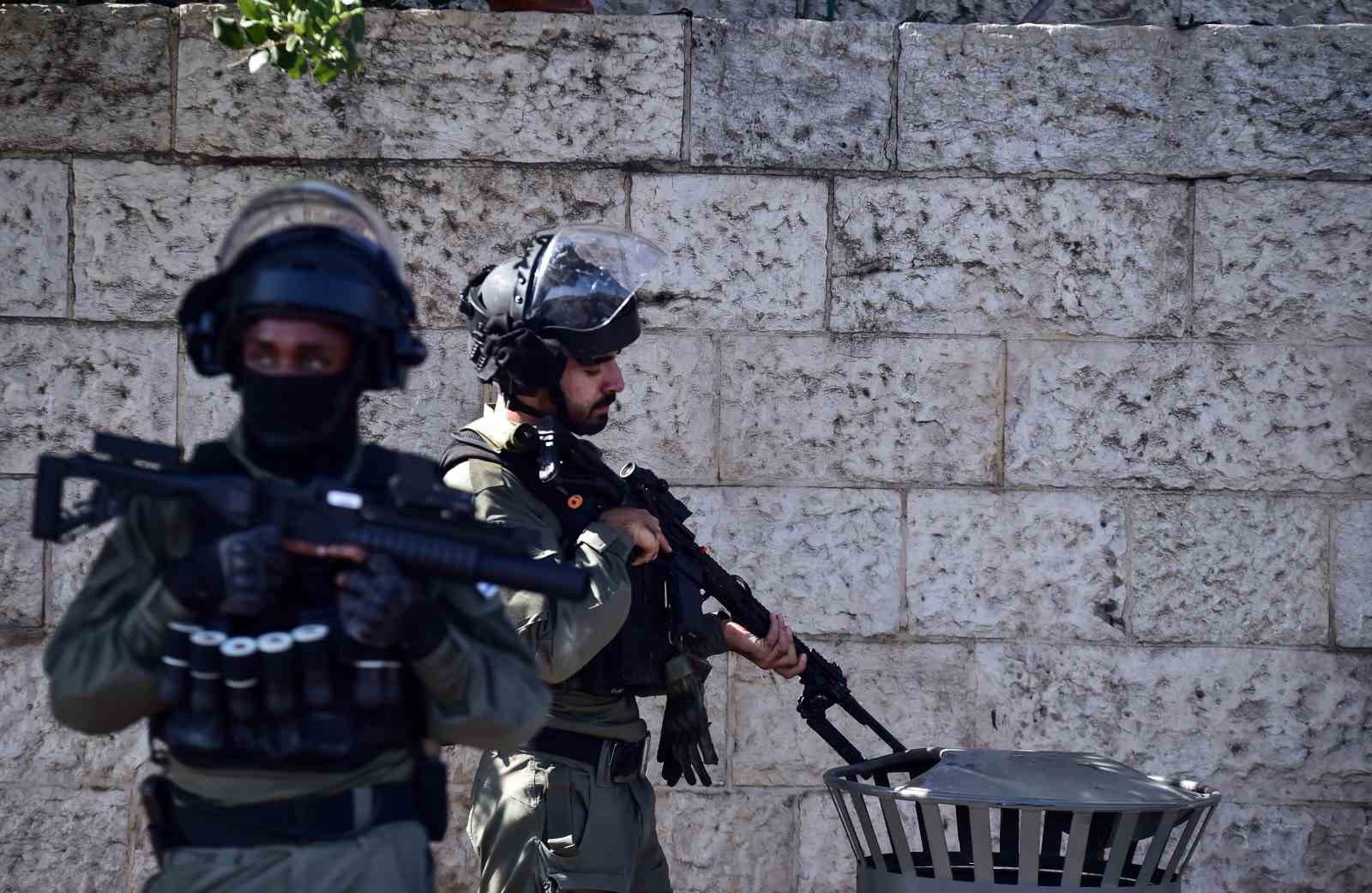 Mescid-i Aksa’daki 4. cumada İsrail güçlerinden Filistinlilere müdahale