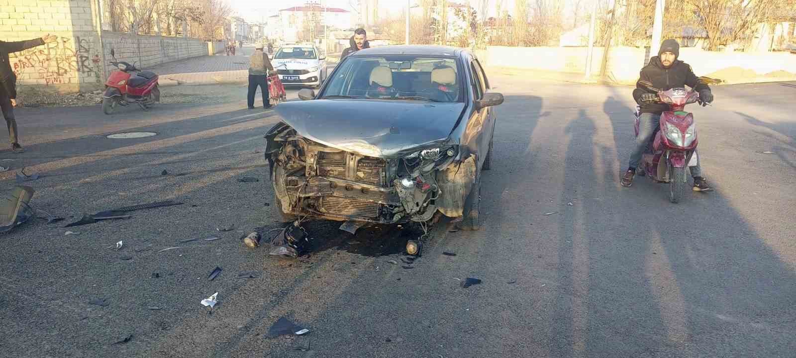 Iğdır’da trafik kazası: 1 yaralı