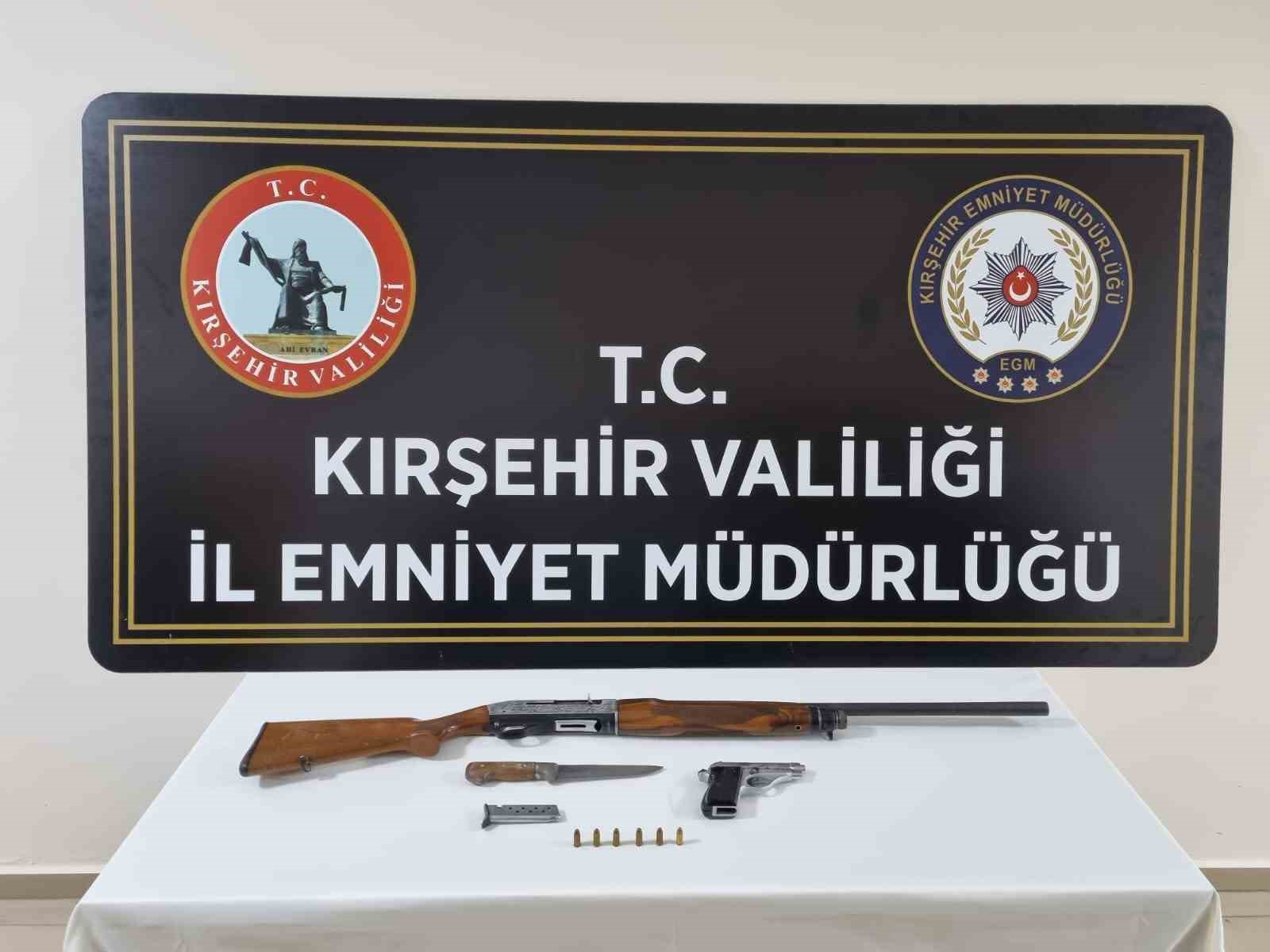 Kırşehir’de 4 günde aranan 7 şahıs yakalandı