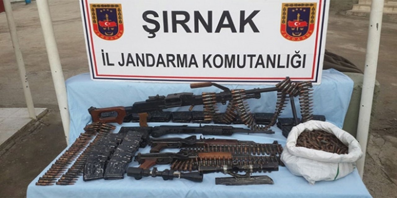 Şırnak’ta son 6 aylık asayiş olaylarında 114 adet tabanca ve çok sayıda malzeme ele geçirildi