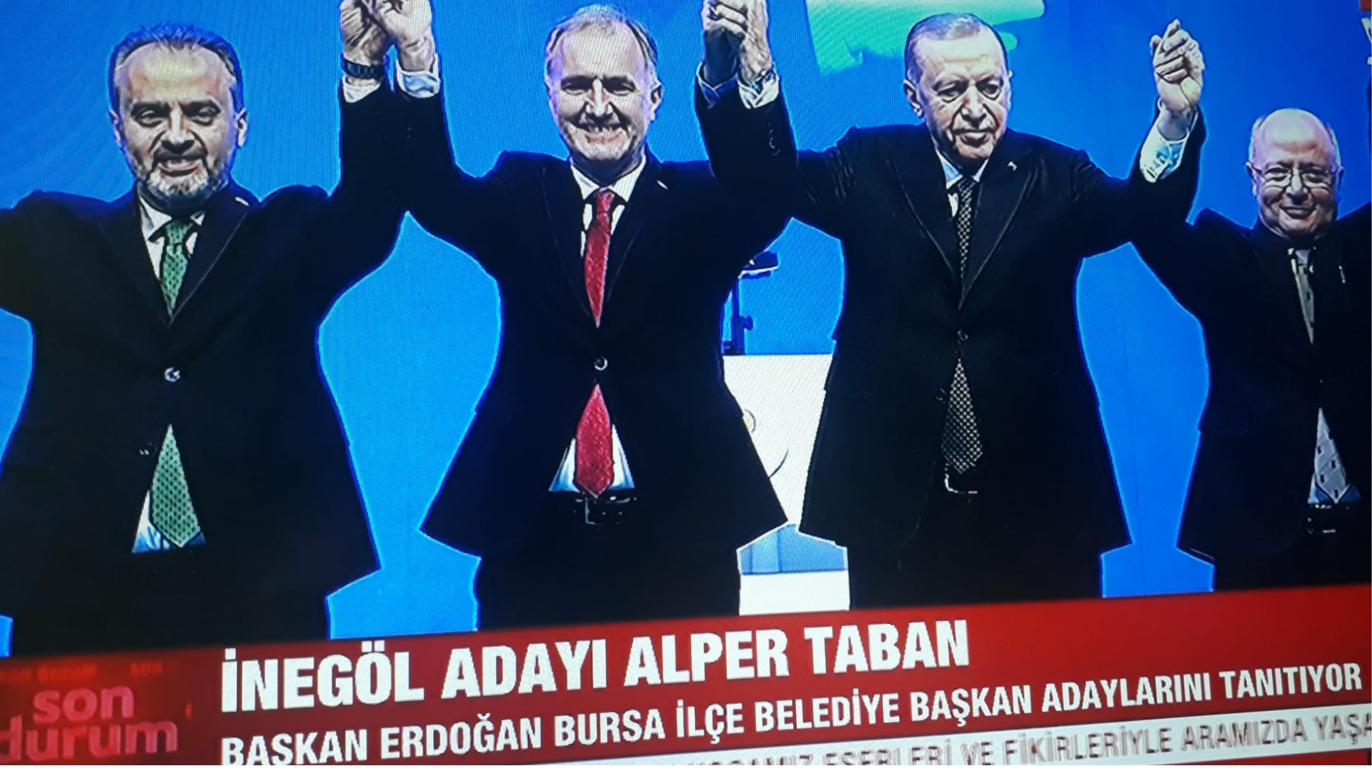Erdoğan açıkladı: AK Parti İnegöl Belediye Başkan Adayı Alper Taban