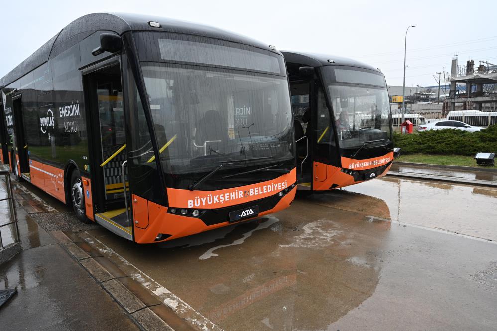 Bursa’da toplu ulaşımda ‘elektrikli otobüs’ dönemi başladı