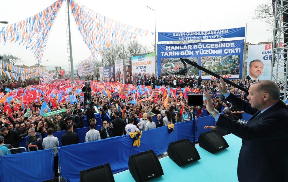 Bursa’da konuşan Cumhurbaşkanı Erdoğan: “Temmuz’ ayında emekli maaşlarını masaya yatıracağız”