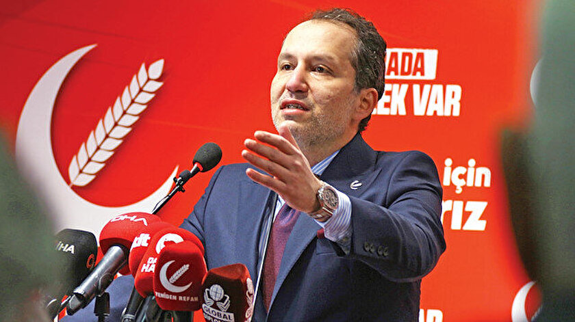 Yeniden Refah lideri Erbakan iddialı konuştu ”MHP’yi geride bıraktık”