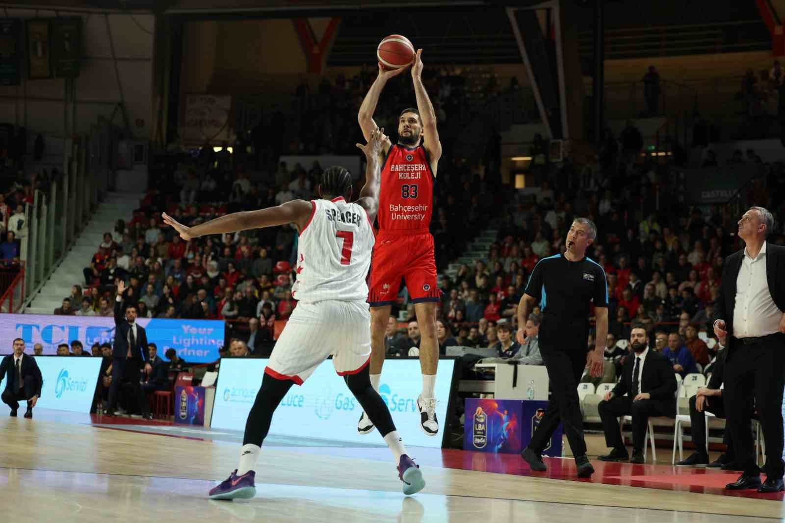 FIBA Avrupa Kupası: Varese: 81 – Bahçeşehir Koleji: 80