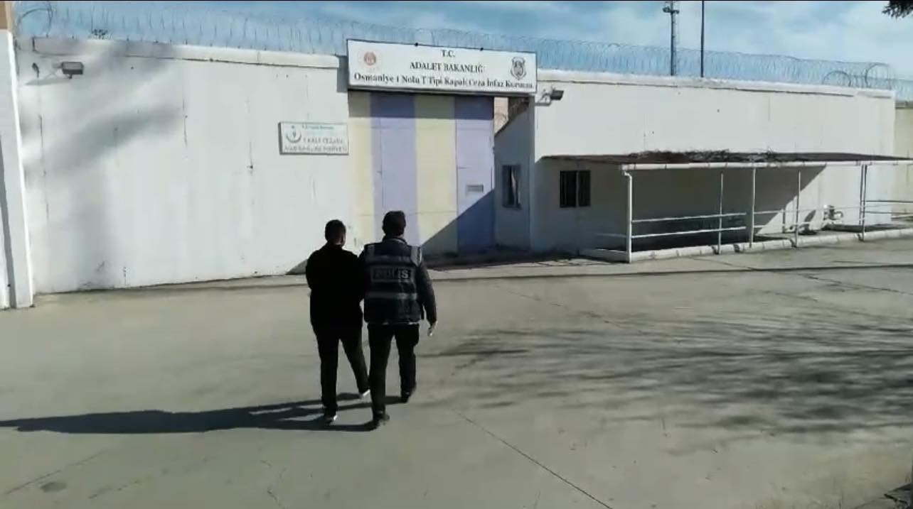 Osmaniye’de kesinleşmiş hapis cezasıyla aranan 2 şahıs yakalandı
