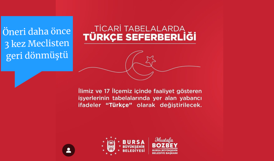 Bursa Büyükşehir Belediyesi ve