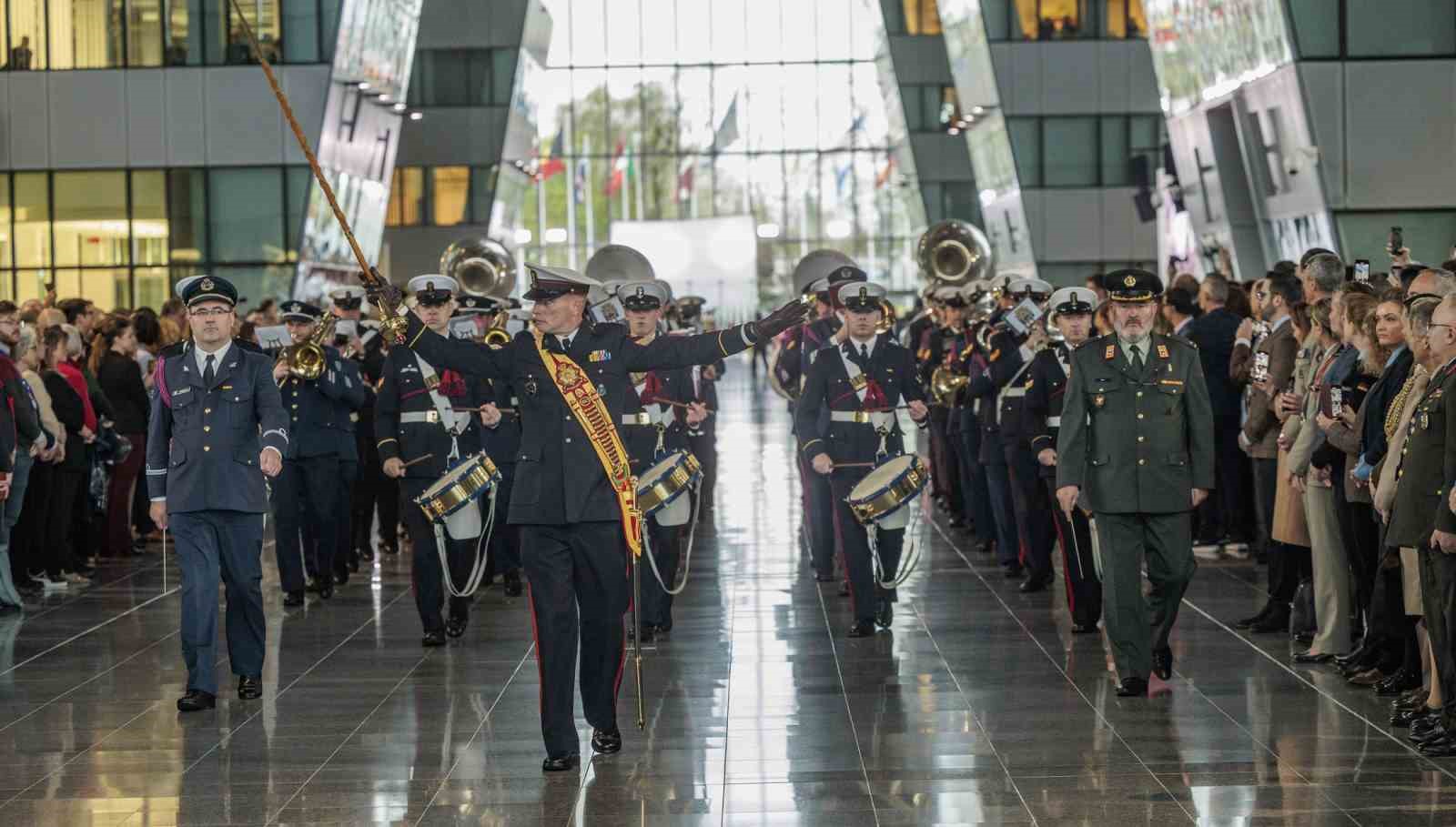 NATO’nun 75’inci kuruluş yıl dönümü törenle kutlandı