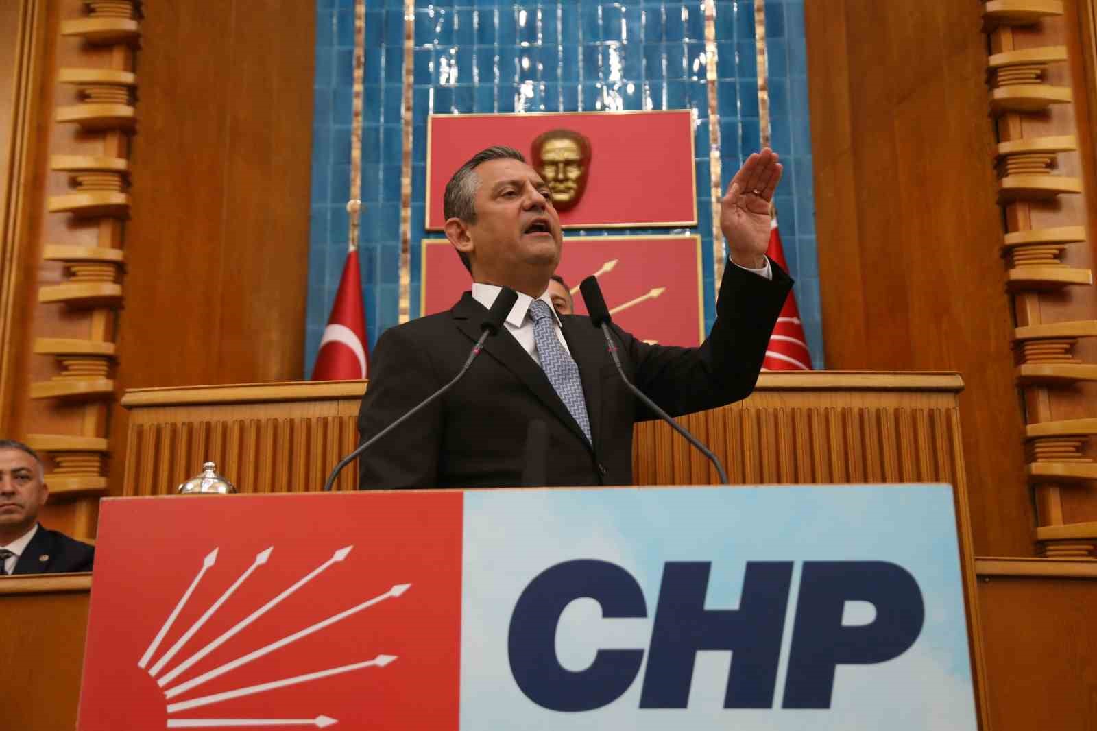 CHP Lideri Özel: “Millete ’kemer sık’ denirken milletin vekilleri tasarrufun dışında kalmasınlar”