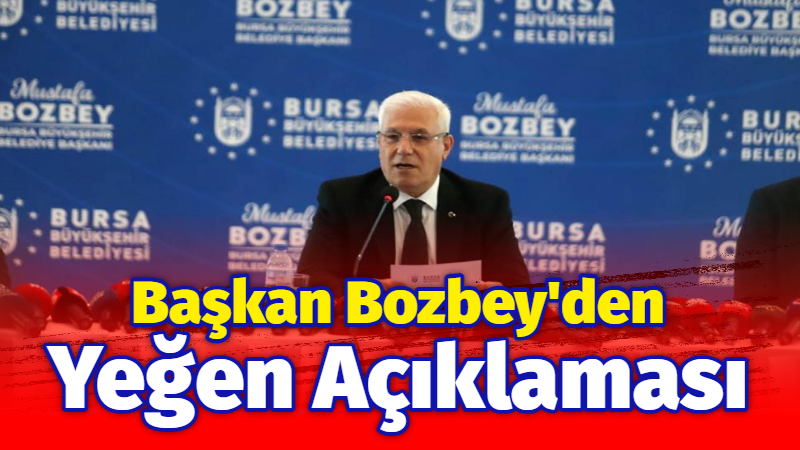 Başkan Bozbey “İki gündür gündemi meşgul eden konunun gereği yapıldı”