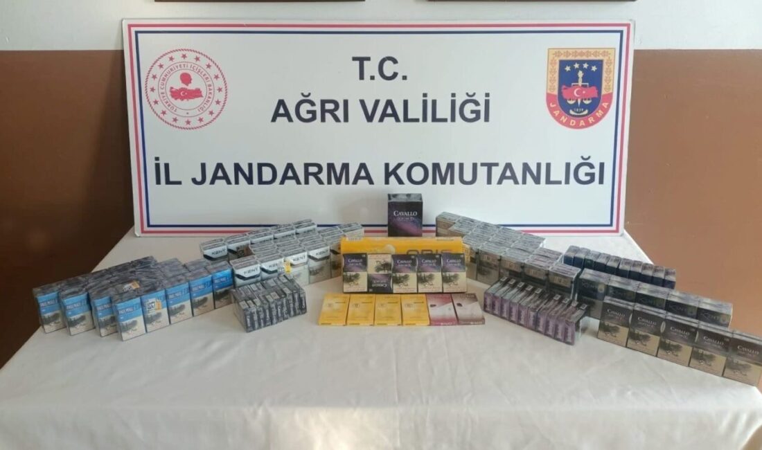 Ağrı’da kaçak sigara operasyonu: 4 gözaltı Ağrı’da gümrük kaçağı bin 250 paket sigarayla yakalanan 4 kişi