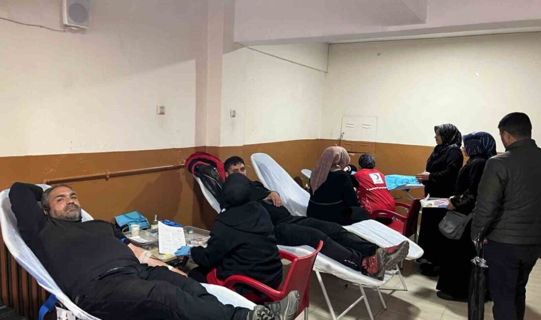 Ağrı’da ’Okulumda Kan’panya’ projesiyle kan bağışına yoğun ilgi Ağrı İl Milli Eğitim Müdürlüğü ile Türk Kızılay iş birliğinde