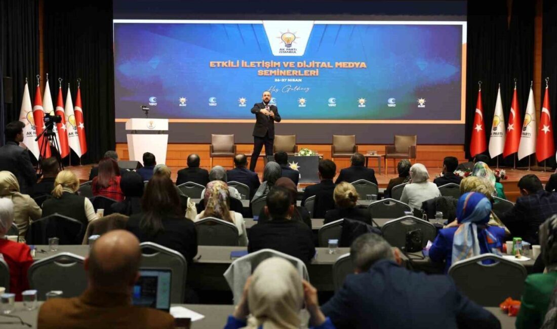 AK Parti İstanbul’dan dijital medya hamlesi AK Parti İstanbul İl Başkanlığı tarafından düzenlenen “Etkili İletişim ve