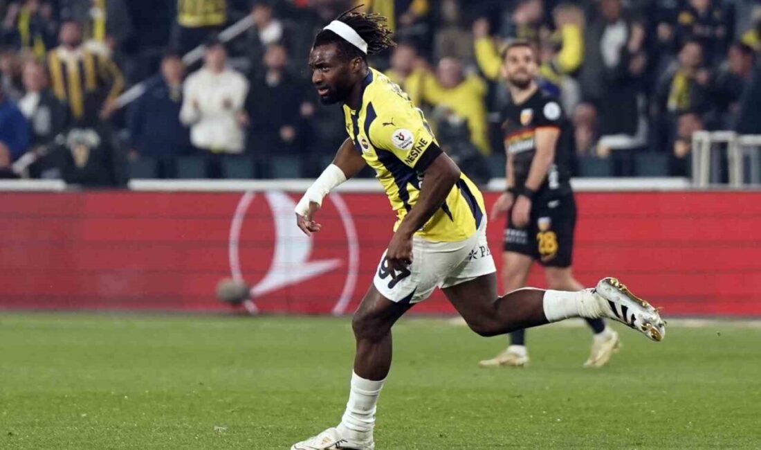 Allan Saint Maximin 4. golüne imza attı Fenerbahçe’nin Fransız oyuncusu Allan Saint-Maximin, Kayserispor maçında attığı golle bu