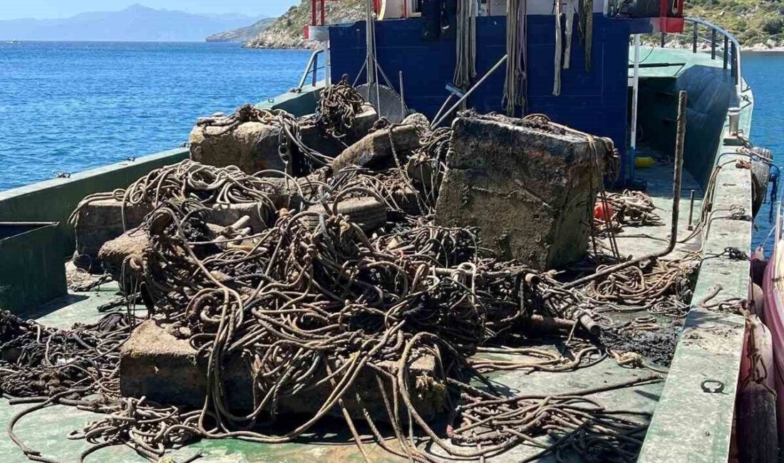 Antik limandaki tonozlar kaldırıldı Muğla’nın Bodrum ilçesinde antik Myndos Limanı içerisindeki izinsiz tonozlar kaldırıldı,
