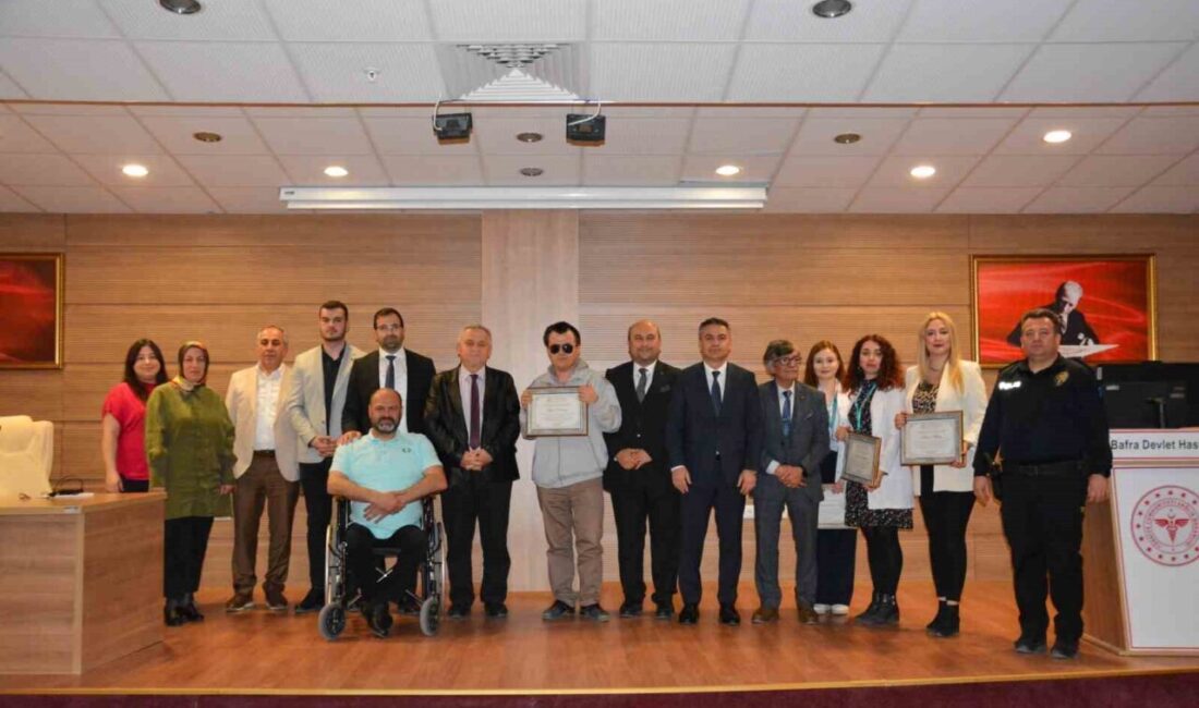 Bafra Devlet Hastanesi’nde “Engelden Başarıya Uzanan Yol” Samsun’un Bafra Devlet Hastanesi tarafından “Engelden Başarıya Uzanan Yol” etkinliği