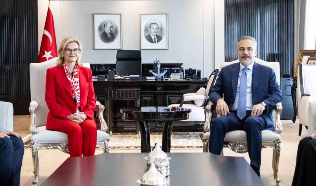 Bakan Fidan, Uluslararası Telekomünikasyon Birliği Genel Sekreteri Bogdan-Martin’i kabul etti Dışişleri Bakanı Hakan Fidan, Uluslararası Telekomünikasyon Birliği Genel Sekreteri Doreen