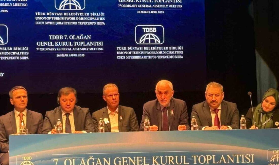 Başkan Arslan, TDBB yönetime seçildi Taşköprü Belediye Başkanı Hüseyin Arslan, Türk Dünyası Belediyeler Birliği’nin yönetim