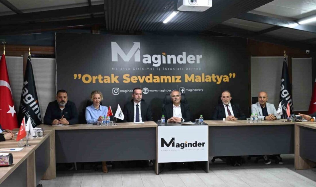 Başkan Sami Er, MAGİNDER Başkanı ve yönetim kurulu üyeleri ile bir araya geldi Malatya Büyükşehir Belediye Başkanı Sami Er, Malatya Girişimci İş İnsanları