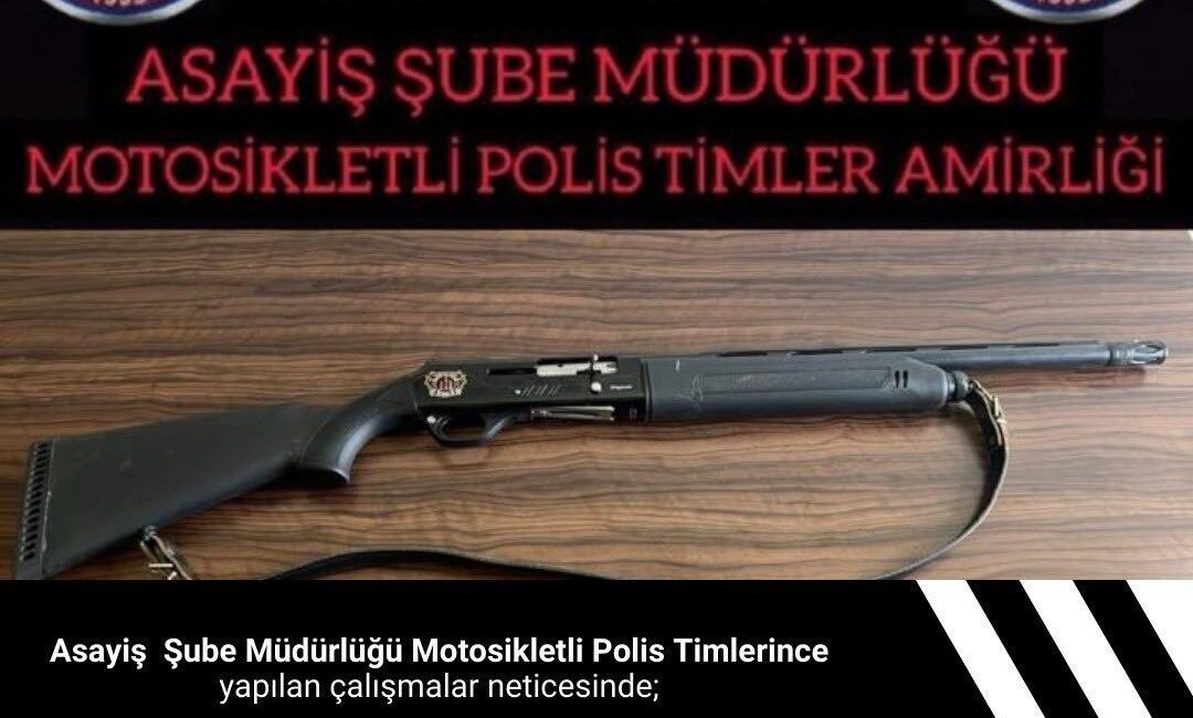 Bingöl’de ruhsatsız tüfek ele geçirildi Bingöl’de polis ekipleri tarafından yapılan çalışmada 1 adet ruhsatsız pompalı