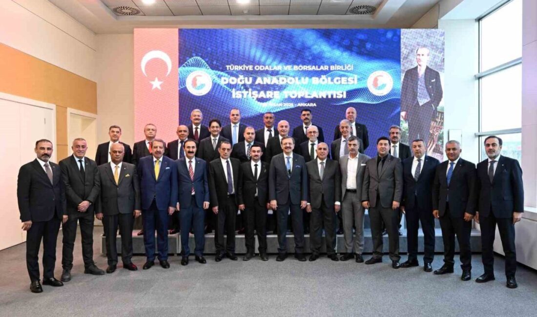 BİNTSO Başkanı Çintay, Doğu Anadolu Başkanlar Toplantısına katıldı Bingöl Ticaret ve Sanayi Odası (BİNTSO) Yönetim Kurulu Başkanı Kadir