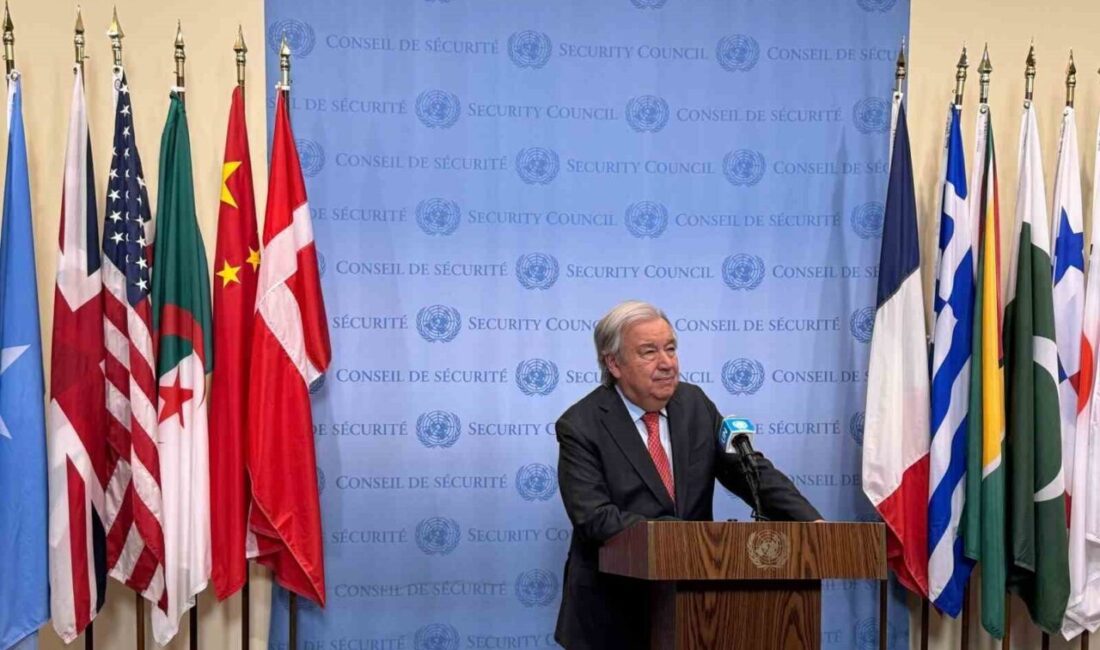 BM Genel Sekreteri Guterres’ten Türkiye’ye dayanışma mesajı Birleşmiş Milletler (BM) Genel Sekreteri Antonio Guterres, İstanbul’da meydana gelen