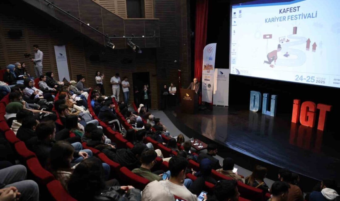 Düzce Üniversitesi’nde KAFEST heyecanı Düzce Üniversitesi Kariyer Geliştirme ve Mezun İzleme Uygulama Araştırma Merkezi
