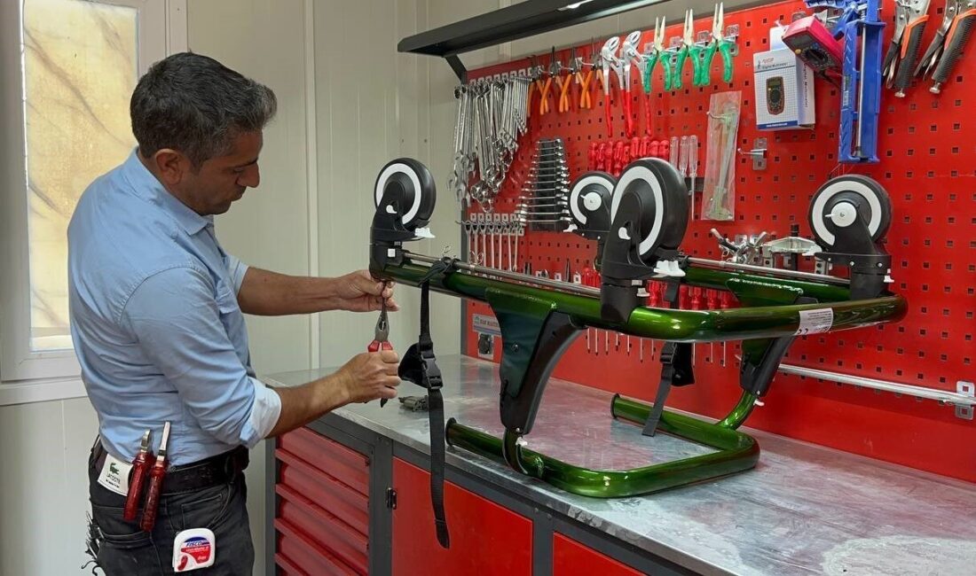 Engelli araç tamir ve bakım atölyesi hizmete açıldı Adıyaman Belediyesi öncülüğünde, Güney Kore Cumhuriyeti Dışişleri Bakanlığı ve Birleşmiş