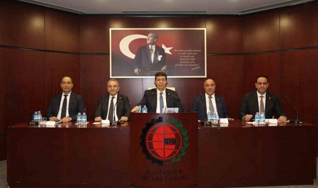 GTO’nun Nisan ayı meclis toplantısı yapıldı Gaziantep Ticaret Odasında (GTO) nisan ayı olağan meclis toplantısı, Meclis