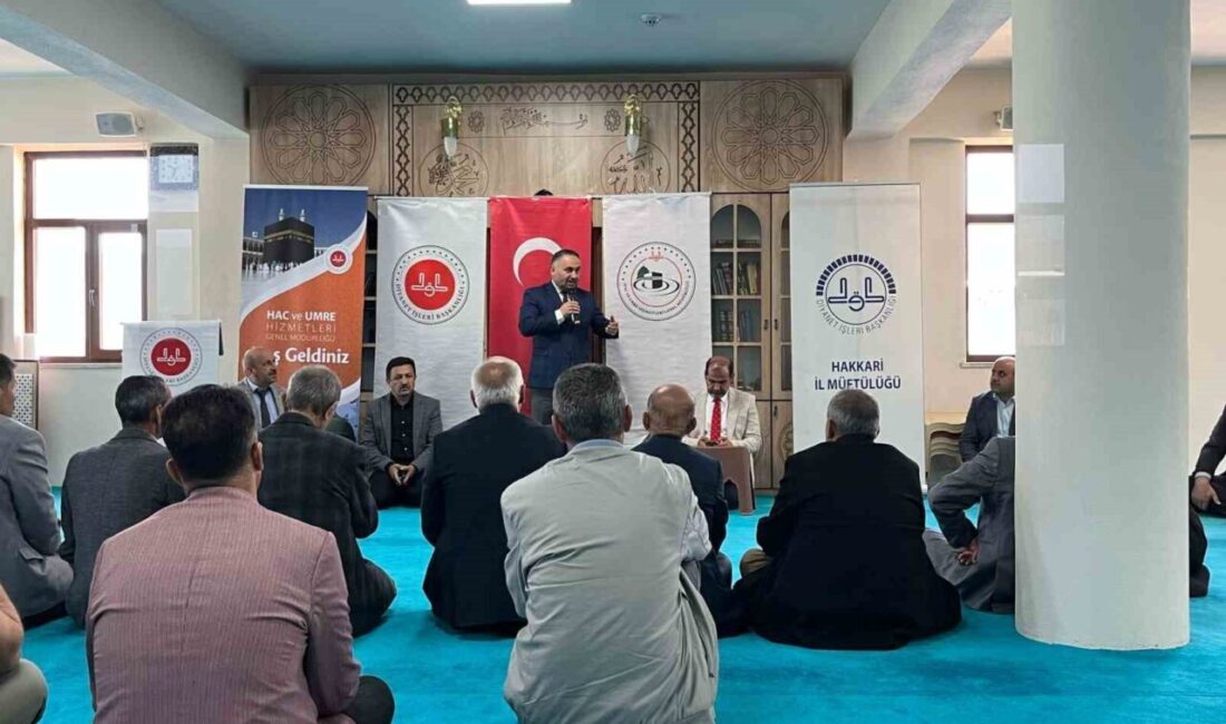 Hacı adayları yolculuk için hazır Hakkari ve ilçelerinden hacca gidecek vatandaşlara yönelik hazırlıklar tamamlandı. Şemdinli