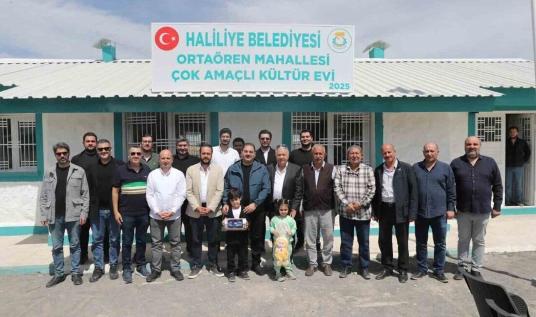 Haliliye’de çok amaçlı kültür evi hizmete açıldı Haliliye Belediyesi, ilçeye kalıcı eserler kazandırma vizyonu doğrultusunda çalışmalarına devam