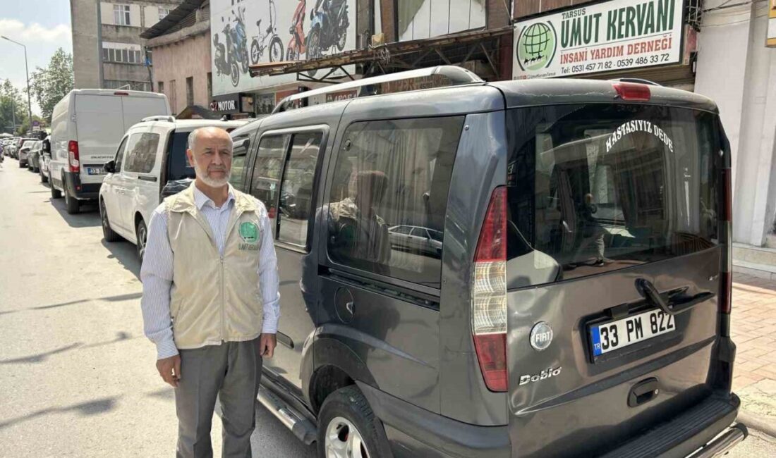 Hayırsever aracını Gazze’ye destek için bağışladı Mersin’in Tarsus ilçesinde isminin açıklanmasını istemeyen bir hayırsever, Gazze’deki mazlumlara