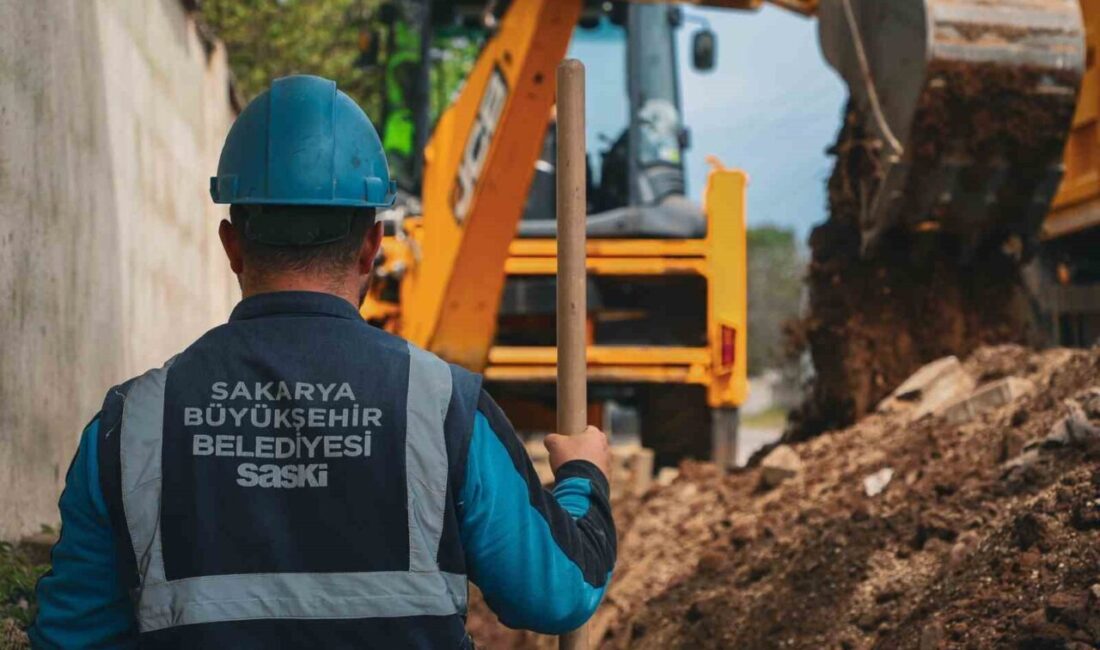 Hendek Uzunçarşı’nın 2 kilometrelik içme suyu altyapısı yenileniyor SASKİ, Hendek Uzunçarşı Mahallesi’nin 2 bin metrelik içme suyu hattında