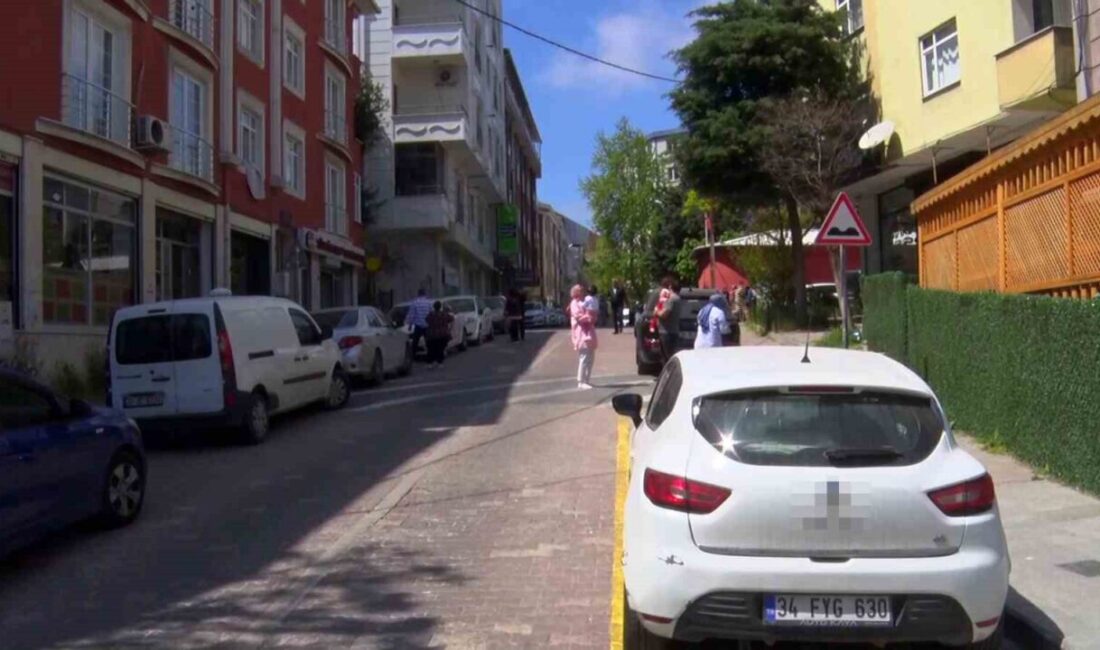 İHA canlı yayınında deprem İstanbul’da meydana gelen 3,9 deprem sonrası sokaktan canlı görüntüleri aktardığı