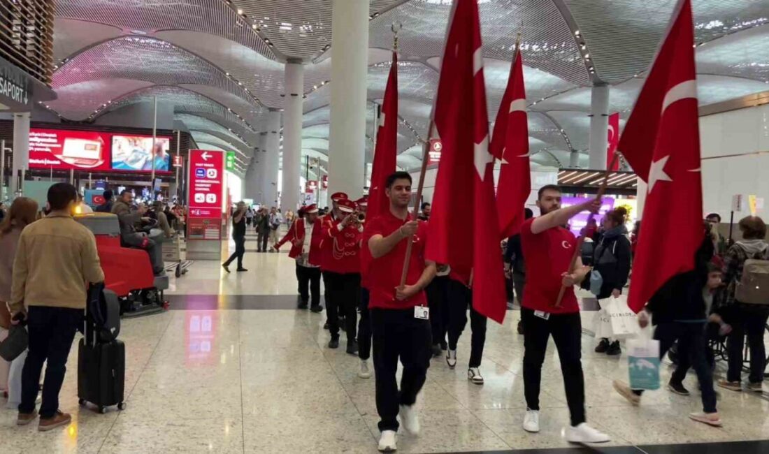 İstanbul Havalimanı’nda 23 Nisan coşkuyla kutlandı İstanbul Havalimanı’nda 23 Nisan Ulusal Egemenlik ve Çocuk Bayramı coşkuyla