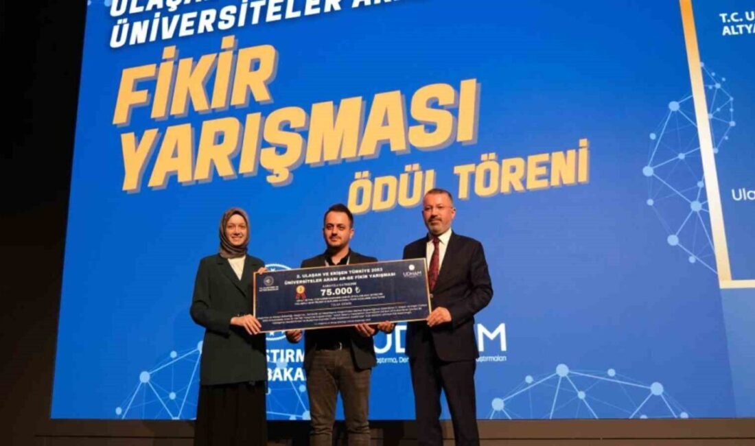 Karabük Üniversitesi’ne Ulaştırma Bakanlığı’ndan AR-GE ödülü Karabük Üniversitesi (KBÜ) İnşaat Mühendisliği öğrencisi Tolga Keskin, çevreci ve