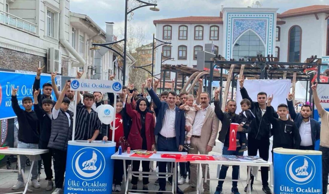 Kütahya Ülkü Ocakları’ndan 23 Nisan’a özel etkinlik Ülkü Ocakları Eğitim ve Kültür Vakfı Kütahya İl Başkanlığı 23
