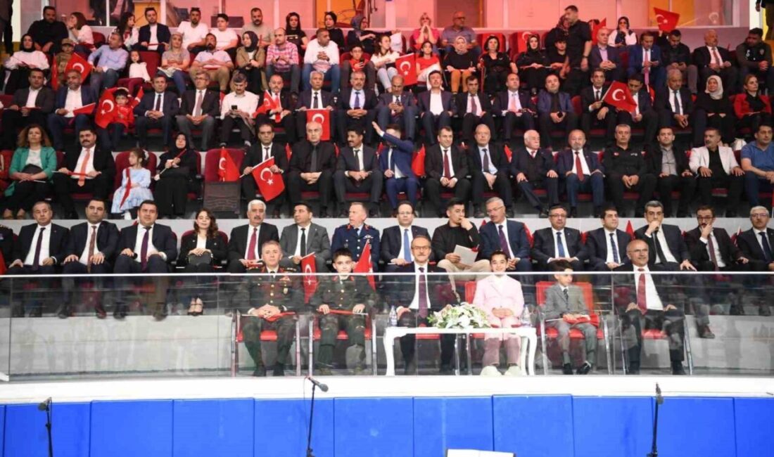 Malatya’da 23 Nisan coşkusu Malatya’da, Türkiye Büyük Millet Meclisi’nin açılışının 105. yıl dönümü ve