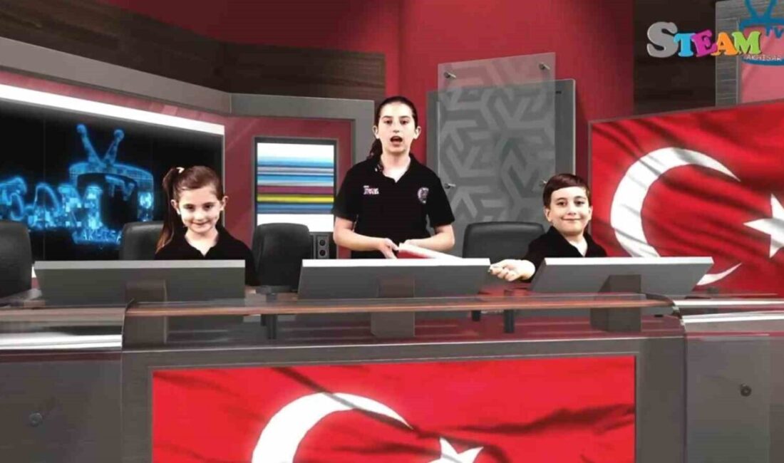 Manisalı öğrenciler teknoloji kullanımında göz kamaştırdı Manisa’nın Akhisar ilçesindeki öğrenciler, SteamTv ismini verdikleri dijital kanalda birbirinden