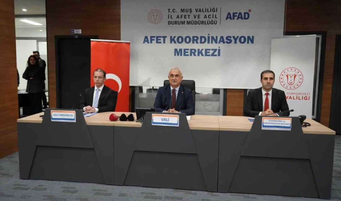 Muş’ta 2025 yılı 2. Dönem İl Koordinasyon Kurulu Toplantısı gerçekleştirildi Muş’ta ilgili kurumların katılımı ile 2025 Yılı 2. Dönem İl