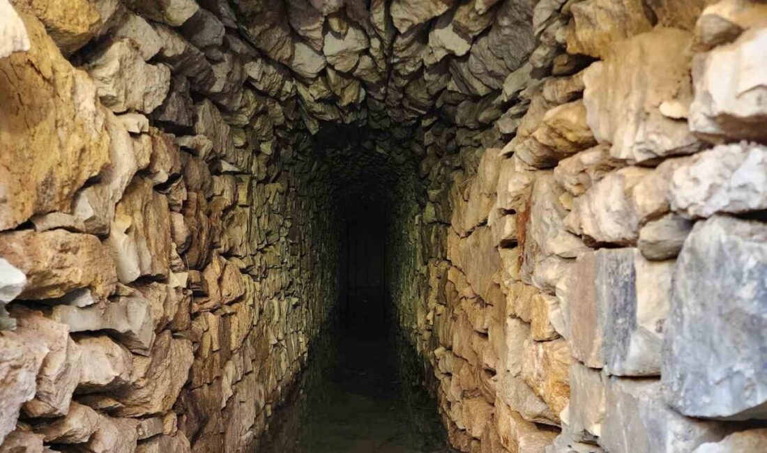 Okul inşaatında tarihi su sarnıcı ortaya çıktı UNESCO Dünya Miras Listesi’nde yer alan Karabük’ün Safranbolu ilçesinde, geçmişte