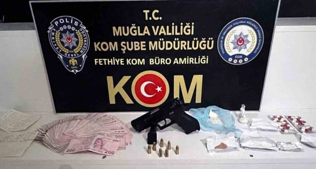 Operasyonlarda 7 tutuklama Muğla Emniyet Müdürlüğü ekipleri tarafından son bir haftada Muğla’nın değişik
