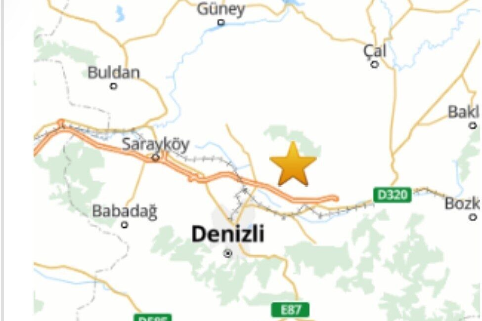 Pamukkale’de 3.9 büyüklüğünde deprem meydana geldi Denizli’nin Pamukkale ilçesinde 3.9 büyüklüğünde orta şiddette bir deprem meydana