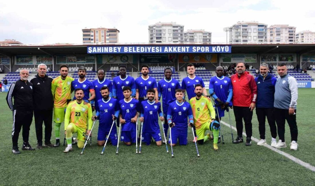 Şahinbey Ampute’den şampiyonluk yolunca önemli galibiyet: 2-1 Şahinbey Ampute Futbol Takımı, şampiyonluk yolundaki en büyük rakibi Alves