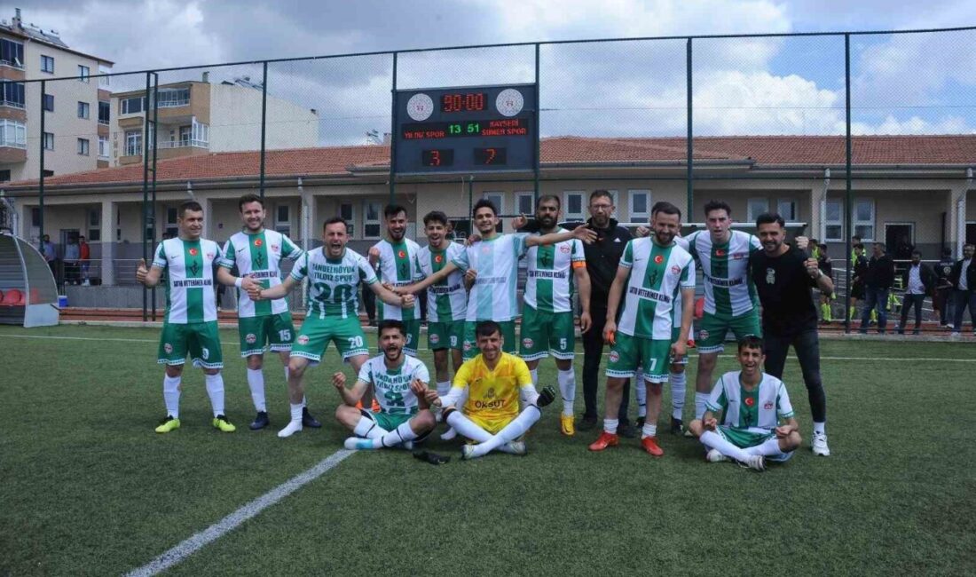 Sindelhöyük Yıldızspor’dan 3 gollü 3 puan Kayseri 2. Amatör Küme C Grubu ekiplerinden Sindelhöyük Yıldızspor, evinde