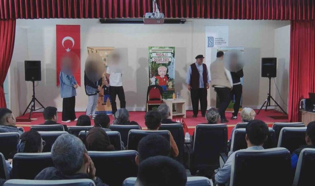Suça sürüklenen çocuklar tiyatro ile buluştu Ankara Devlet Tiyatrosu Müdürlüğü tarafından bu yıl 20’ncisi düzenlenen “Küçük