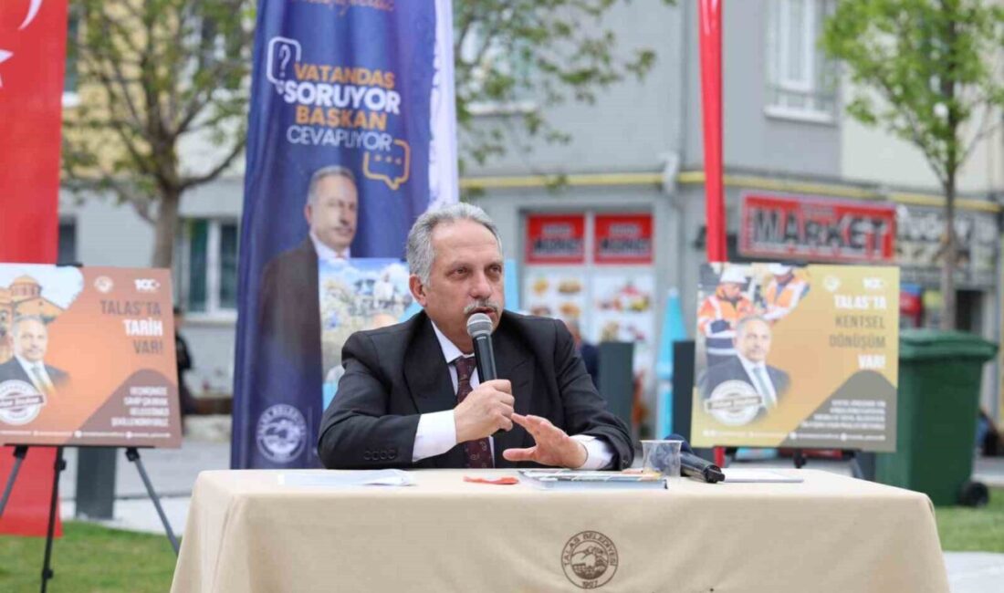 Talas’ta vatandaş soruyor, Başkan Yalçın Dedeoğlu Parkı’nda cevaplıyor Talas’ta katılımcı yerel yönetim anlayışı hız kesmeden devam ediyor. Belediye