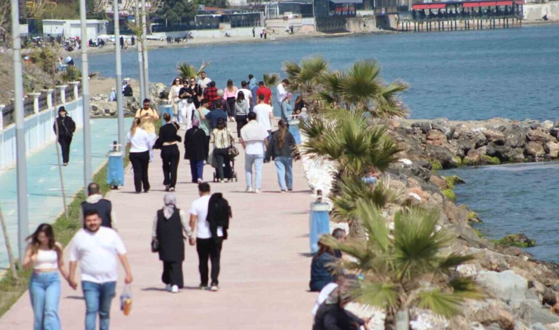 Tekirdağlılar Alkaya Sahili’ne akın etti Tekirdağ’ın Süleymanpaşa ilçesinde etkili olan güneşli hava, hafta sonunu fırsat