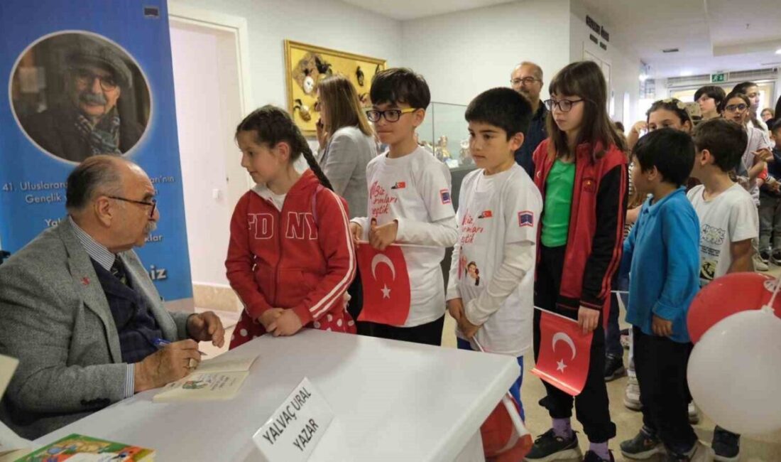 Yalvaç Ural Büyükçekmeceli çocuklarla buluştu Çocuk edebiyatının usta ismi Yalvaç Ural, 23 Nisan Ulusal Egemenlik